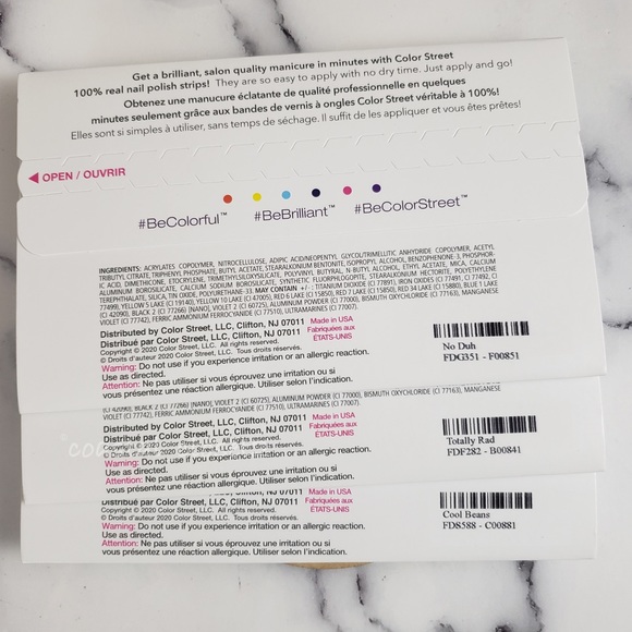 (Retired) Retro Pop Collection | Color Street Nail Strips - Picture 3 of 10